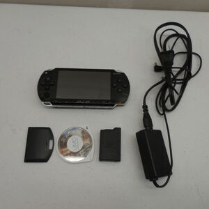 Sony PSP 1001 w/Game  Full Auto 2 Battlelines Charger and Memory Card 2gb Tested